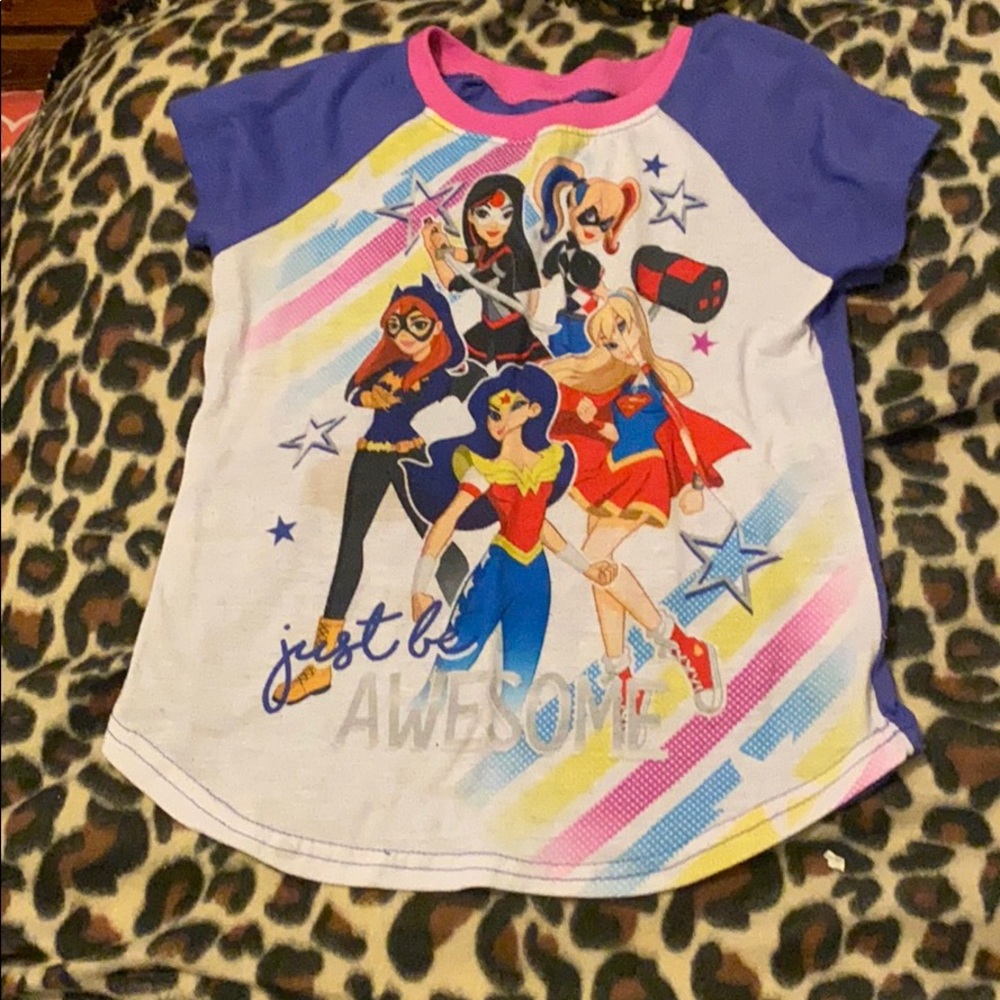 A pair of super girl pj’s
